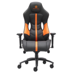 Геймерское кресло Everprof Jaguar (Ягуар) Экокожа Оранжевый EP Jaguar PU Orange/Black — изображение 2