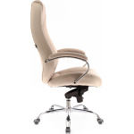 Кресло Everprof Drift (Дрифт) M Экокожа Бежевый EC-331-1 PU D-Beige — изображение 3