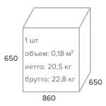Кресло Everprof Monaco (Монако) Экокожа Черный EP-082 PU Black — изображение 5